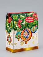 Коробка подарочная новогодняя «Игрушки» 20×26×10.5 см - фото 809183934