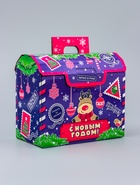 Коробка подарочная новогодняя «Почта» 22×19.5×13.5 см (5 шт) - фото 809183949