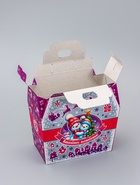 Коробка подарочная новогодняя «Три снеговика» 19.5×17×11 см (5 шт) - фото 809199755