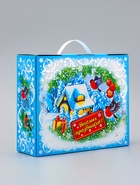 Коробка подарочная новогодняя «Снегири» 29×24.5×9.5 см - фото 53888093 Коробка подарочная новогодняя «Снегири» 29×24.5×9.5 см - фото 53888093