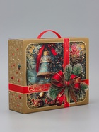 Коробка подарочная новогодняя «Часики» 29×24.5×9.5 см - фото 53888096