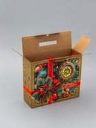 Коробка подарочная новогодняя «Часики» 29×24.5×9.5 см - фото 54808673