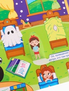 Книга картонная с окошками и отворотами «Я иду в детский сад», 20 окошек, Синий трактор - фото 58041530