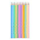 УЦЕНКА Карандаши 12цв deVENTE Trio Mega Soft Pastel трехгран 4M d-3мм, к/к 5022020 - Фото 3