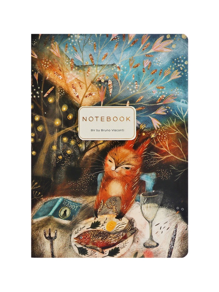 Тетрадь 40л кл BrunoVisconti. FAUNA.Сказочная белка 10899154 Тетрадь 40л кл BrunoVisconti. FAUNA.Сказочная белка 10899154