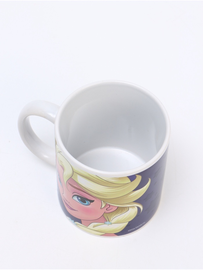 УЦЕНКА Кружка-хамелеон «Анна и Эльза», Холодное Сердце, белая 330 мл - фото 117482396