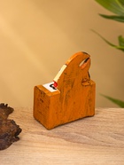 Календарь настольный «Рыбка», 7×4×9 см, дерево, оранжевый - фото 809199796