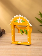 Сувенир «Лягушата на качелях», 10×3.5×15 см, дерево, оранжевый - фото 809199810