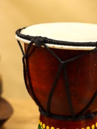 Сувенирный музыкальный инструмент "Барабан Джембе" махагон, 9х9х15 см, МИКС 10650448