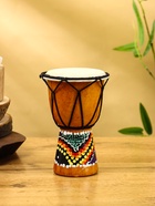 Сувенирный музыкальный инструмент "Барабан Джембе" махагон, 9х9х15 см, МИКС 10650448