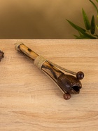 Сувенирный музыкальный инструмент «Тек тек», 25×8×10 см, бамбук, махагон - фото 119579040