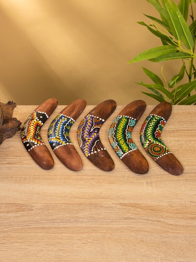 Сувенир «Бумеранг», 20×6×1 см, албезия, МИКС