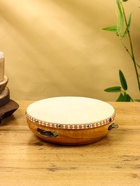 Сувенирный музыкальный инструмент «Бубен», 19×19×7 см, махагон - Фото 1