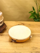 Сувенирный музыкальный инструмент «Бубен», 19×19×7 см, махагон - Фото 2