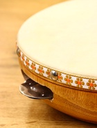 Сувенирный музыкальный инструмент «Бубен», 19×19×7 см, махагон - Фото 4