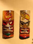 Маска настенная «Абориген Слон», 5×11.5×30.5 см, дерево, МИКС - фото 54808764