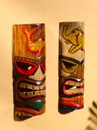 Маска настенная «Абориген Слон», 5×11.5×30.5 см, дерево, МИКС - фото 54808766