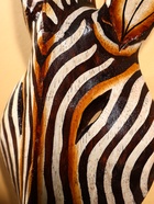 Маска «Зебра», 30 см, албезия, МИКС - фото 54808784