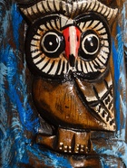 Маска настенная «Абориген Сова», 30 см, дерево, МИКС - фото 809242099