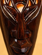 Маска «Абориген», 30.5 см, дерево, МИКС - фото 809242105