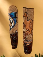 Маска «Абориген», 50 см, дерево, МИКС - фото 809242109