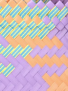 Сумка плетёная, 30×10×30 см, пластик, разноцветная - фото 58041584 Сумка плетёная, 30×10×30 см, пластик, разноцветная - фото 58041584