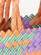 Сумка плетёная, 20×10×30 см, пластик, разноцветная - фото 809242145 Сумка плетёная, 20×10×30 см, пластик, разноцветная - фото 809242145