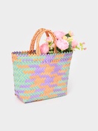 Сумка плетёная, 20×10×30 см, пластик, разноцветная - фото 809283080 Сумка плетёная, 20×10×30 см, пластик, разноцветная - фото 809283080