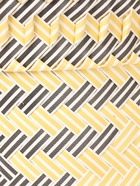 Сумка плетёная, 30×15×35 см, пластик, бежевая с чёрно-белыми вставками - фото 809283089 Сумка плетёная, 30×15×35 см, пластик, бежевая с чёрно-белыми вставками - фото 809283089