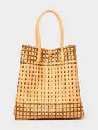 Сумка плетёная, 40×20×55 см, пластик, бежевая - фото 809242190 Сумка плетёная, 40×20×55 см, пластик, бежевая - фото 809242190