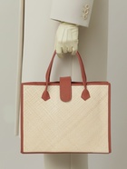 Сумка плетёная на застёжке из пандана, 41×16×50 см, бежево-коричневая - фото 809242195 Сумка плетёная на застёжке из пандана, 41×16×50 см, бежево-коричневая - фото 809242195