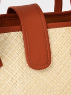 Сумка плетёная на застёжке из пандана, 41×16×50 см, бежево-коричневая - фото 809283102 Сумка плетёная на застёжке из пандана, 41×16×50 см, бежево-коричневая - фото 809283102