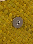 Сумка плетёная на застёжке из пандана, 41×16×50 см, жёлто-белая - фото 58041667 Сумка плетёная на застёжке из пандана, 41×16×50 см, жёлто-белая - фото 58041667