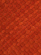 Сумка плетёная на застёжке из пандана, 30×10×35 см, бежево-оранжевая - фото 58041674 Сумка плетёная на застёжке из пандана, 30×10×35 см, бежево-оранжевая - фото 58041674