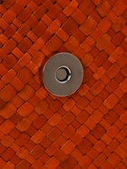 Сумка плетёная на застёжке из пандана, 35×12×40 см, бежево-оранжевая - фото 809242214 Сумка плетёная на застёжке из пандана, 35×12×40 см, бежево-оранжевая - фото 809242214