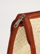 Сумка плетёная на молнии из пандана, 41×16×50 см, бежево-коричневая - фото 809199886 Сумка плетёная на молнии из пандана, 41×16×50 см, бежево-коричневая - фото 809199886