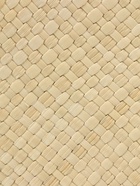 Сумка плетёная на молнии из пандана, 35×12×40 см, бежево-коричневая 10851411