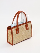 Сумка плетёная на молнии из пандана, 30×10×35 см, светло-коричневая - фото 809242246 Сумка плетёная на молнии из пандана, 30×10×35 см, светло-коричневая - фото 809242246