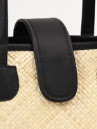 Сумка плетёная на застёжке из пандана, 41×16×50 см, бежево-чёрная - фото 809199920 Сумка плетёная на застёжке из пандана, 41×16×50 см, бежево-чёрная - фото 809199920