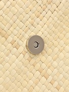 Сумка плетёная на застёжке из пандана, 41×16×50 см, бежево-чёрная - фото 809242286 Сумка плетёная на застёжке из пандана, 41×16×50 см, бежево-чёрная - фото 809242286