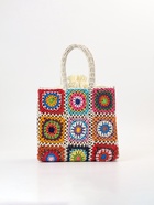 Сумка плетёная из пандана, 30×10×50 см, разноцветная - фото 54808855