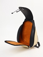 Сумка - рюкзак из бамбука, 25×14×37 см, плетёная, бежево-чёрная - фото 58041784 Сумка - рюкзак из бамбука, 25×14×37 см, плетёная, бежево-чёрная - фото 58041784