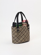 Сумка плетёная из пандана, 22×14×35 см, бежево-коричневая - фото 809242305