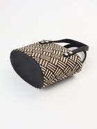 Сумка плетёная из пандана, 22×14×35 см, бежево-коричневая - фото 809242306