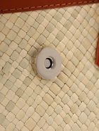 Сумка плетёная на застёжке из пандана, 30×10×35 см, бежево-коричневая - фото 809242322 Сумка плетёная на застёжке из пандана, 30×10×35 см, бежево-коричневая - фото 809242322