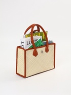 Сумка плетёная на застёжке из пандана, 30×10×35 см, бежево-коричневая - фото 809242324 Сумка плетёная на застёжке из пандана, 30×10×35 см, бежево-коричневая - фото 809242324