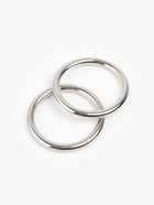 Кольцо литое TEIRA, для сумки, d=20/24 мм, набор 2 шт., 3.1 г, s=2 мм, цвет серебряный - Фото 4