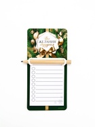 Набор магнитов «С Новым годом» с блоком и карандашом 4 шт. - фото 119110029