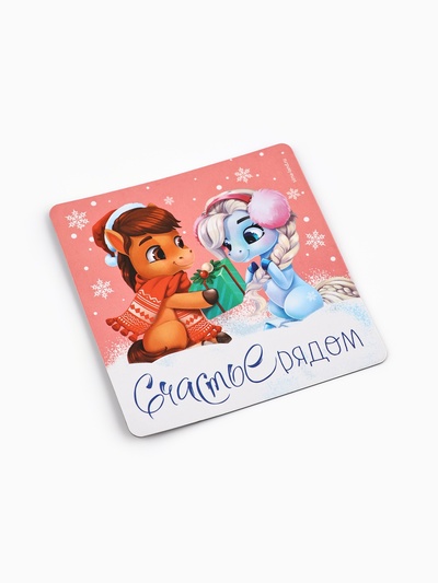 Магнит на холодильник «Новогодний», МИКС