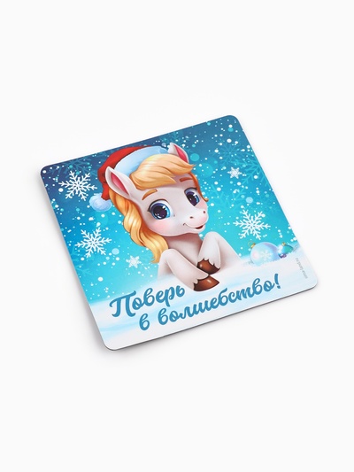 Магнит на холодильник «Новогодний», МИКС